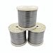 99.99% High Purity Titanium Wire, Pure Ti Metal Wire 0.05mm-8.0mm × 1000mm for Industrial & Lab Use 0.25mm × 1000mm