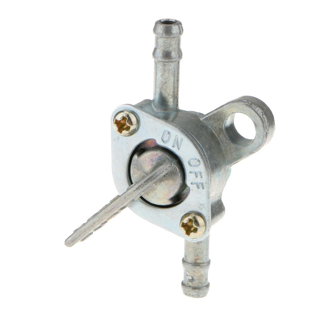 CALANDIS® Petcock Fuel Valve Silver for Turning Fuel On/Off Mini Chopper Pocket Bike and Quad-image-20