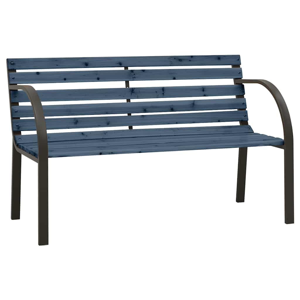 Banc de jardin pour enfants 81 cm en bois de sapin chinois gris