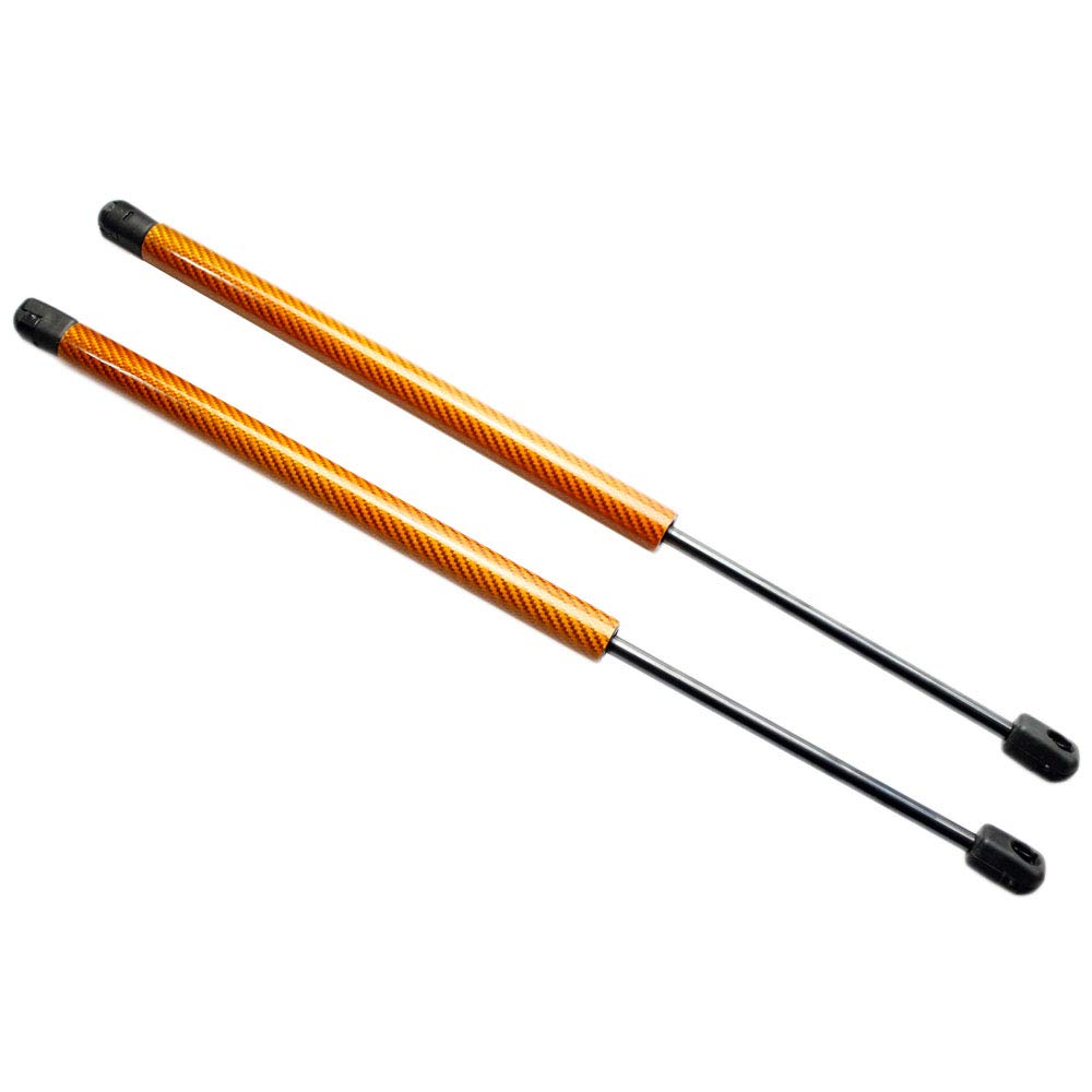 Lift Supports for Nissan Kicks (P15) 2016-2020 Front Bonnet Hood Modify Carbon Fiber Gas Charged Shock Dampers Spring Struts Bar (2 PCS) (Normal Black)