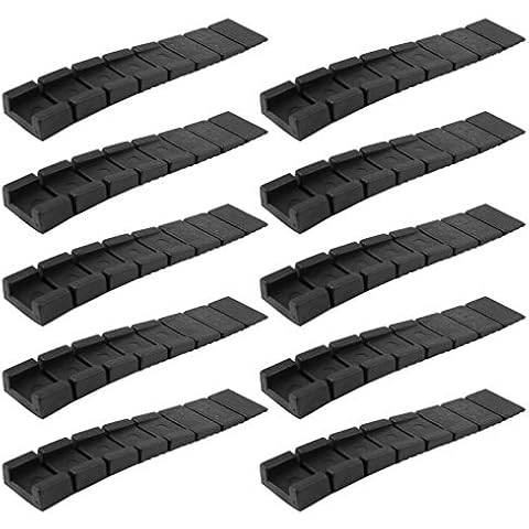 ULTECHNOVO Wedges for Leveling - 20 Piece Furniture Wedges Shims Adjustable Table Shims Slip-Resistant Furniture Alignment Leg Leveling Pad for Home, Table Chair Feet, Cabinet, Door, Restaurant Cover