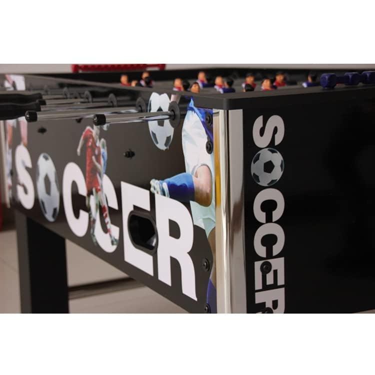 Image of JBB Black Diamond 55 inch Foosball Table, Strong and Sturdy Model for Adults, Perfect for Home, Office, Resorts, Hotels, Schools - Heavy Duty