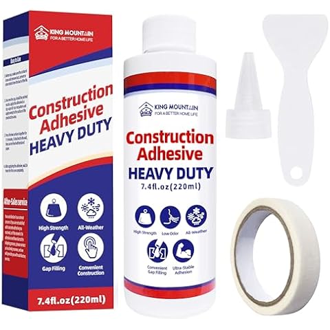 KING MOUNTAIN Heavy Duty Construction Adhesive Cover