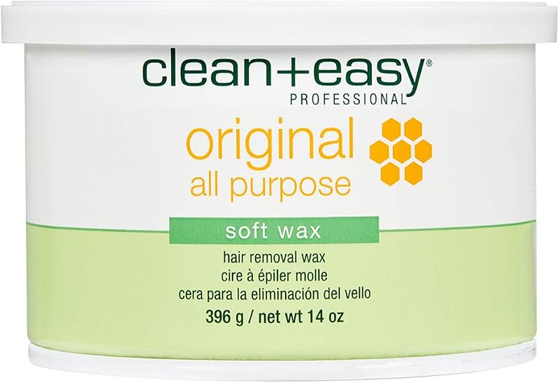 Clean + Easy Cera Macia para Depilação Facial e Corporal, 397 g
