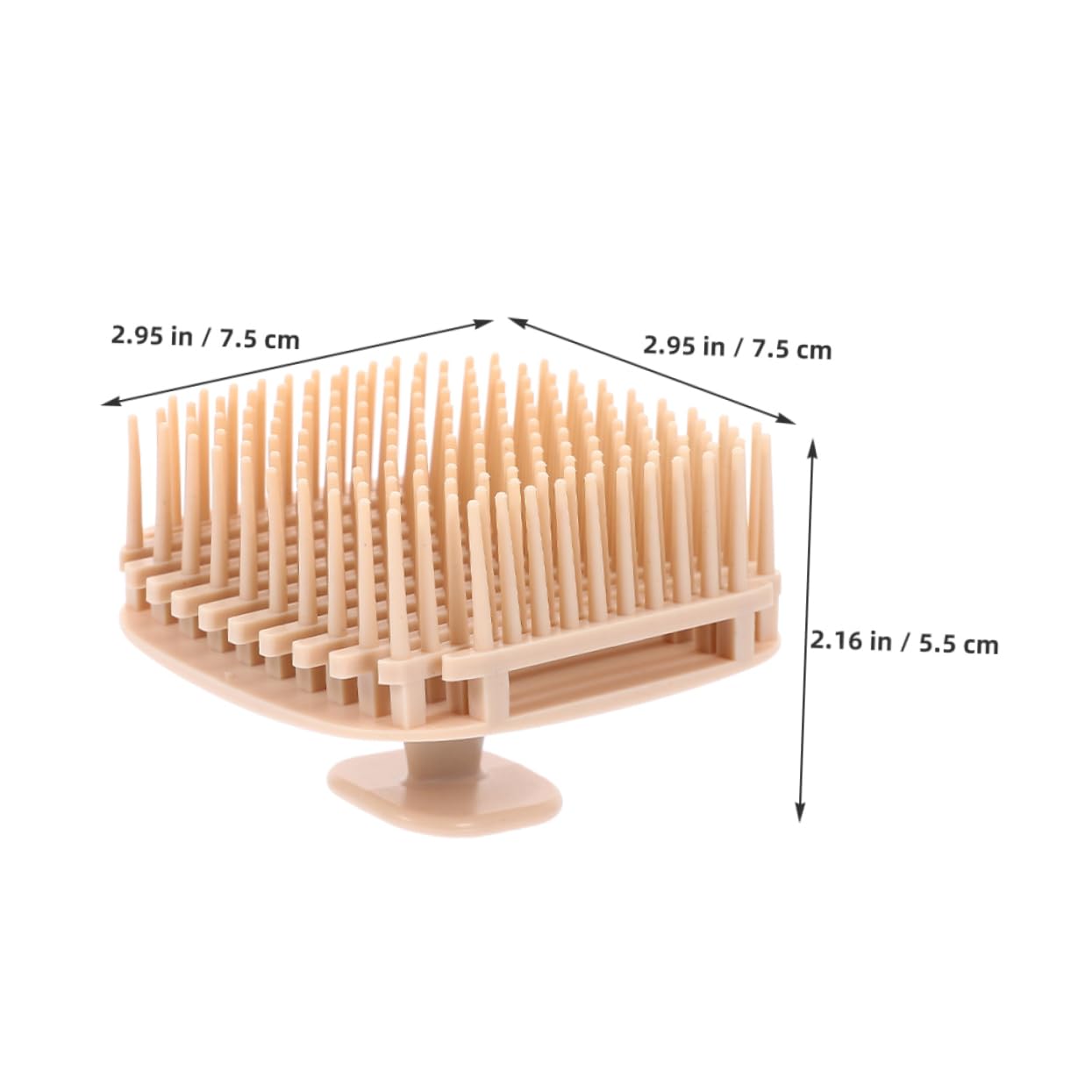 FOMIYES 2Pcs Shower Scalp Scrubber Hair Exfoliator and Massage Brush for Deep Cleaning and Relaxation Comfortable Grip Scalp Massager for Home and Travel Use