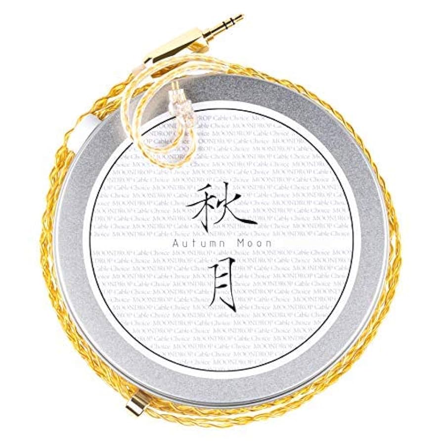 Amazon.com: Moondrop Autumn Moon 24AWG 22Core 6N Gold-Plated