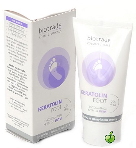 Biotrade Keratolin Foot Soft Heel Cream Urea 25% 50ml Budding Youth