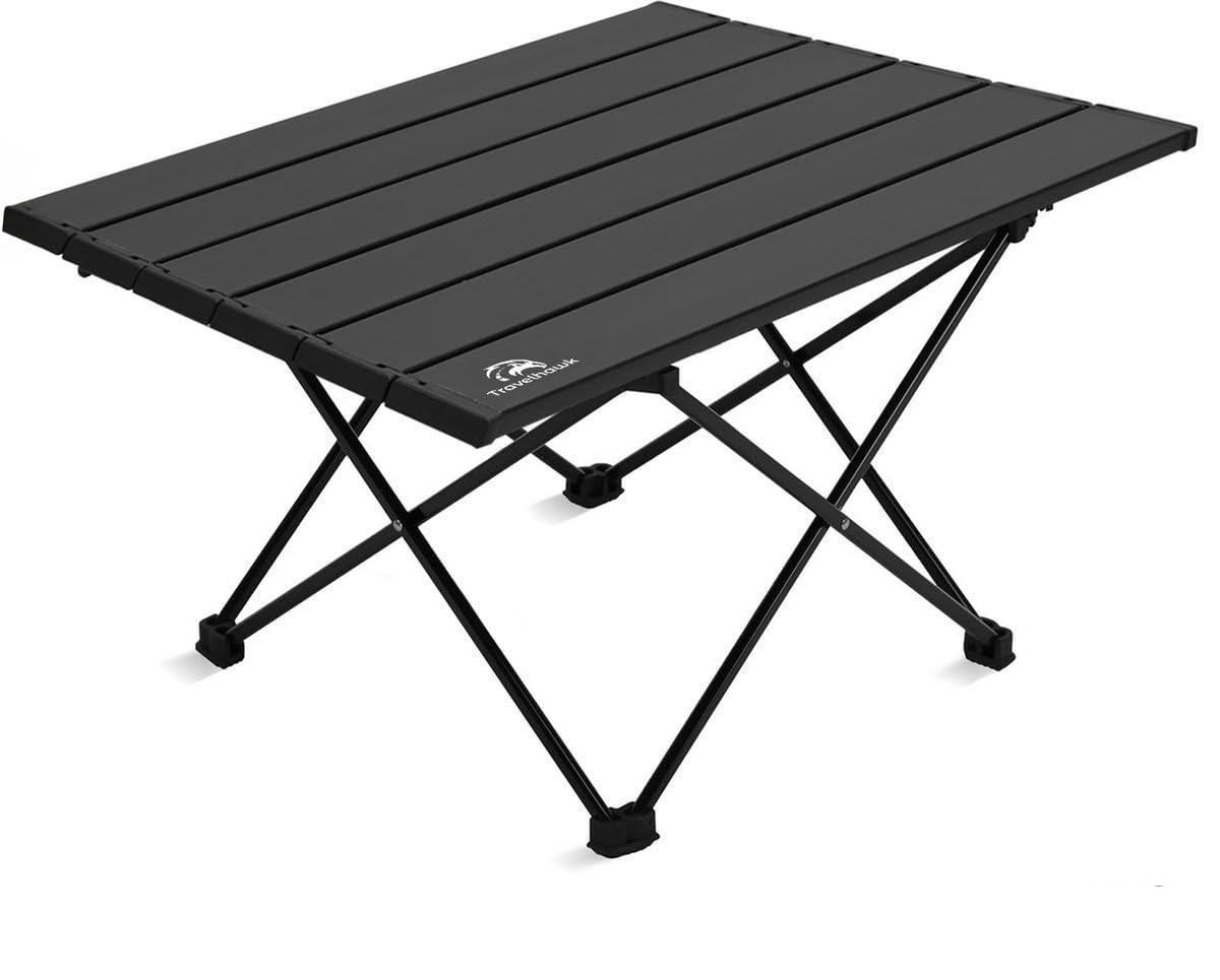Table de pêche et camping pliable pour ne plus poser vos affaires au sol