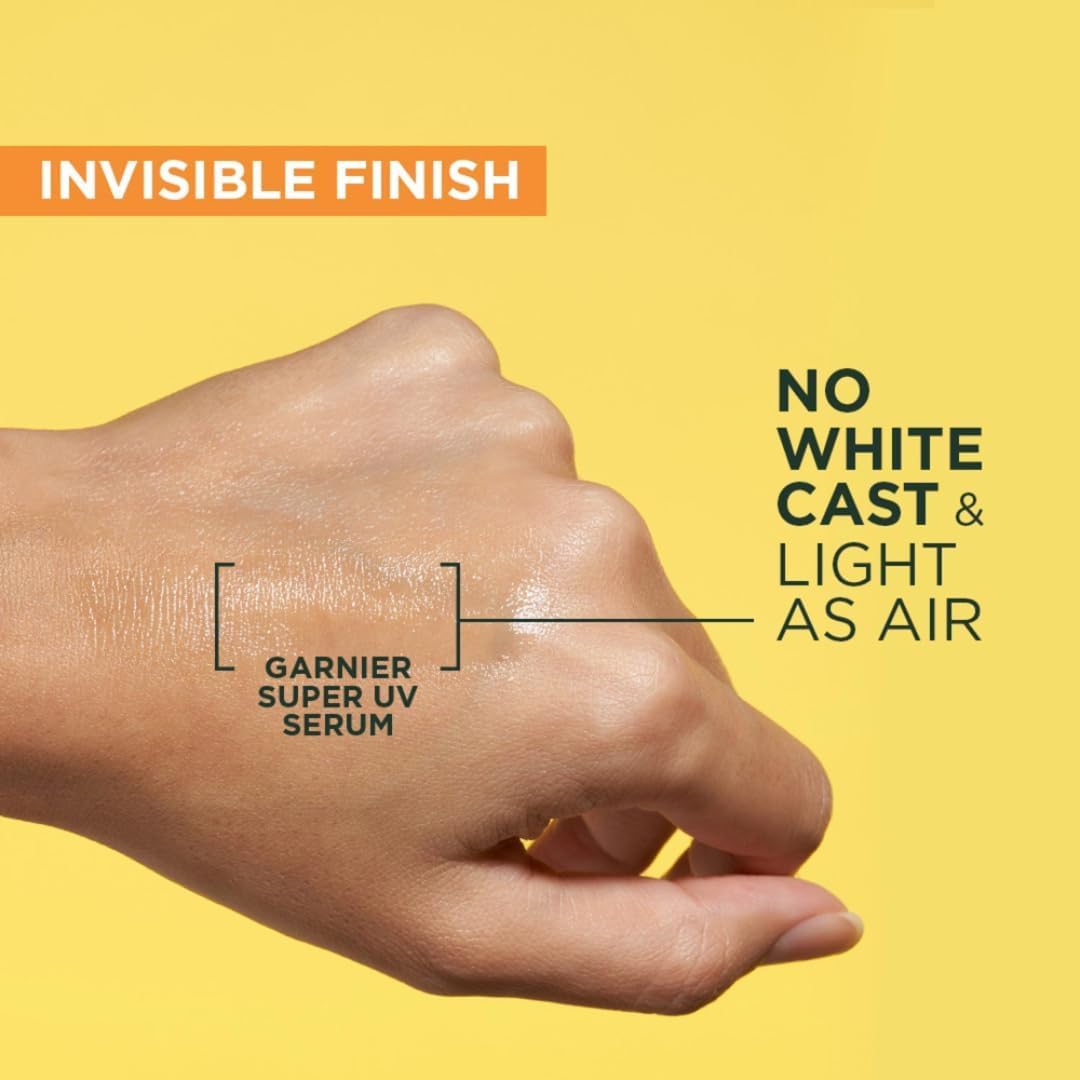 Garnier Bright Complete Super Uv Invisible Serum Sunscreen SPF 50
