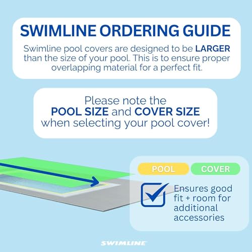 Cubre piscina Swimline Silver King 25x45 pies rectangular miniatura 7