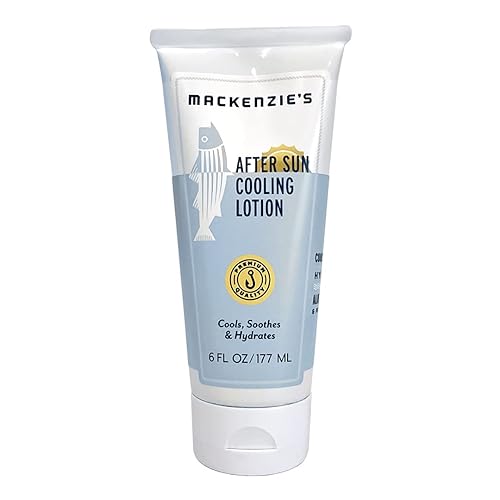 MacKenzie's After Sun Loción refrescante de 6 onzas. Regalos para pescadores, cocineros y jardineros, vida en la playa, amantes del océano, después