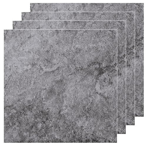 AKOLAFE 40 Sheet Vinyl Flooring 12 x 12 Peel and Stick Floor...
