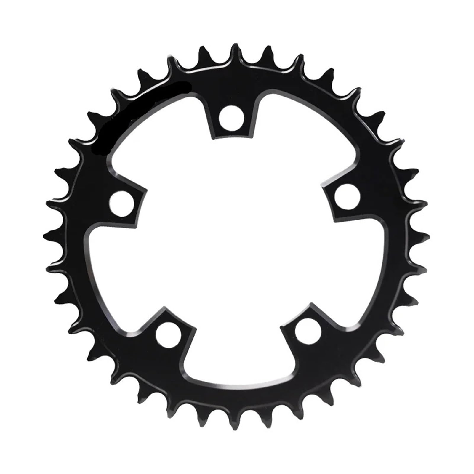Genérico Plato de 94 BCD, 5 Tornillos, Estrecho/Ancho, 32/34/36/38/40/42/44/46 Dientes, Compatible con Cadenas Bicicleta 10/11/12 velocidades