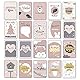 Ideen mit Herz Meilensteinkarten Baby | 40 Stück | 10,5 cm x 14,8 | Ereigniskarten | Für Mädchen & Jungen | Modernes Design | inkl. Geschenkbox (rosa)