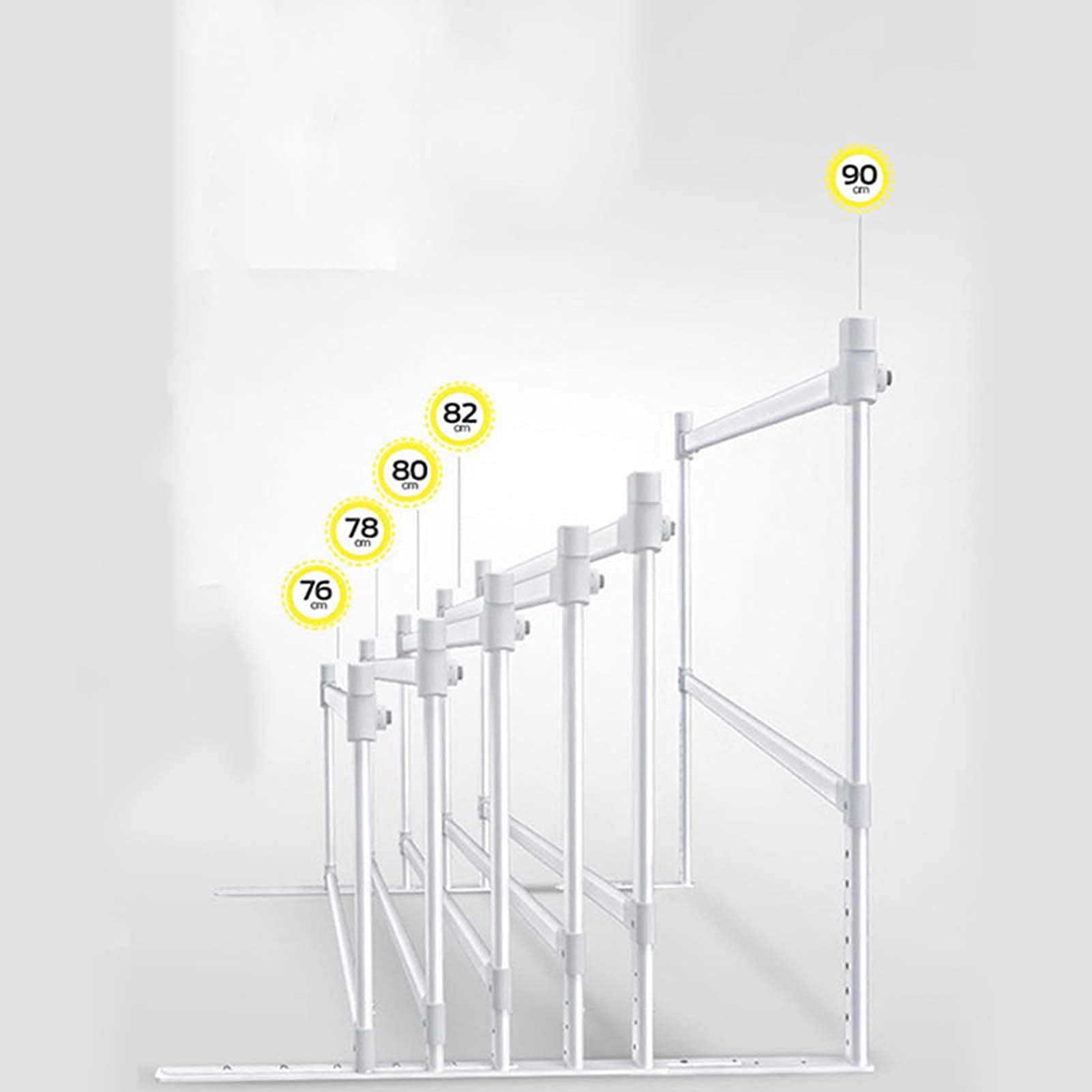 Barandilla de Cama para Cama Extra Larga, barandilla de Cama para Cama, barandilla de Cama de elevación Vertical, barandillas de Cama con Anclaje de Seguridad Reforzado, se Adapta a la Mayor