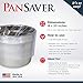 PanSaver Clear Disposable Bags Round 9/11-Quart Liners, 9 x 11 Quart