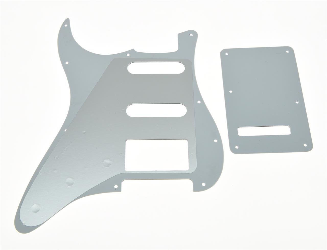 KAISH 11 Hole ST/Strat Style Pickguard HSS Pick Guard with ST Back Plate Tremolo Trem Cover for USA/Mexico Stratocaster/Strat Vintage Tortoise - Image 4