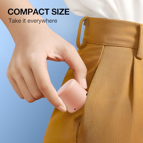 Image of White Noise Machine Baby Portable Sound Machine,LEICEX Travel Sound Machine,15 Non-Looping Sound Timer and Memory Play, Mini White Noise Machine for Sleeping Office Travel (Peach)