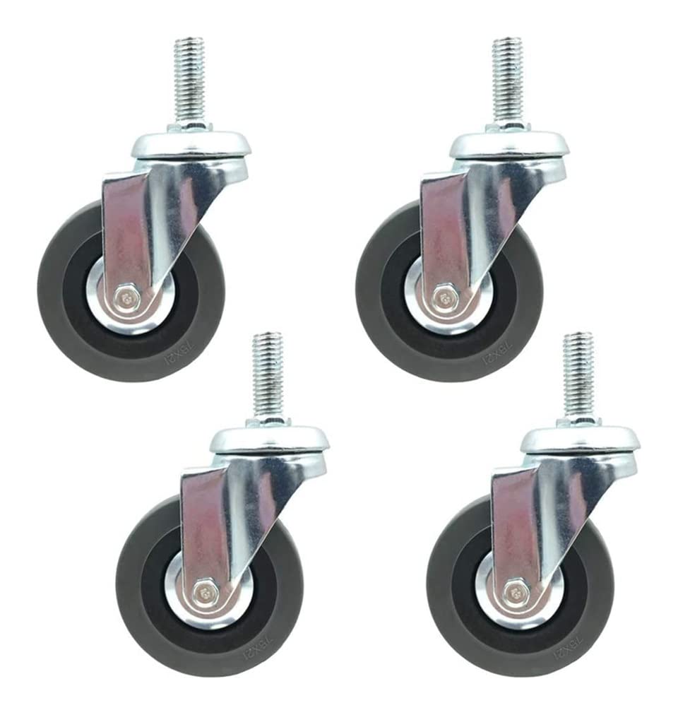 Roues de rechange de 75 mm idéales pour déplacer les plantes du salon