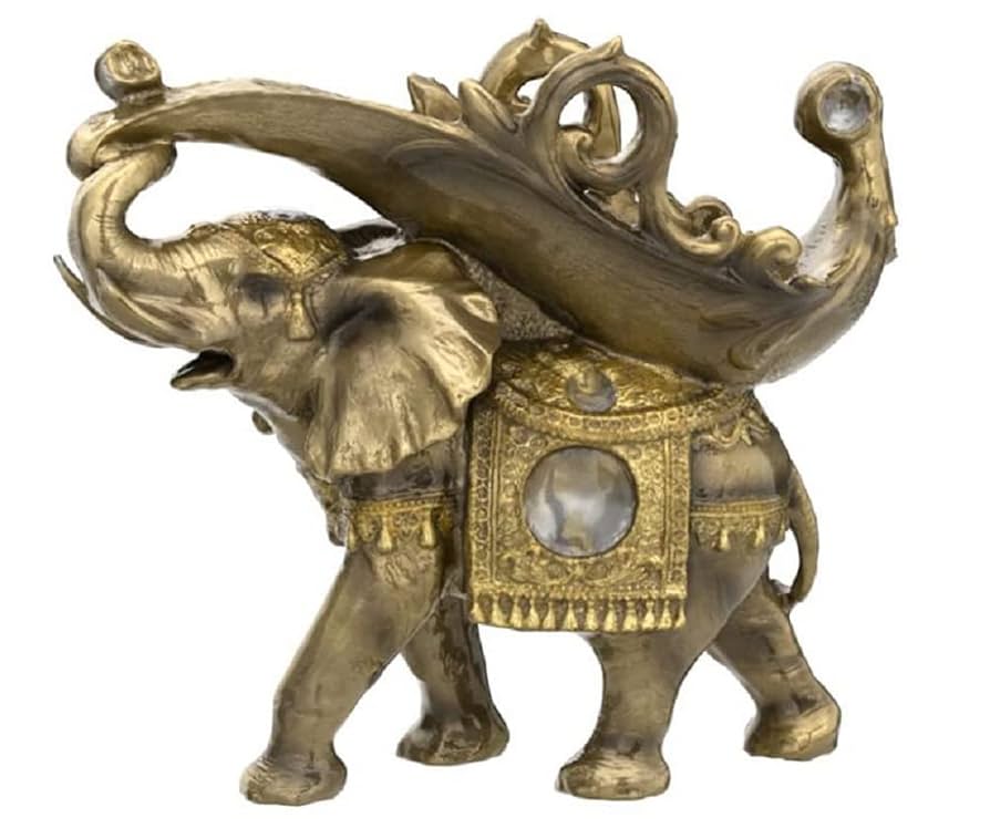 タイ製 金の象の装飾品 新品 タイ製 金の象の装飾