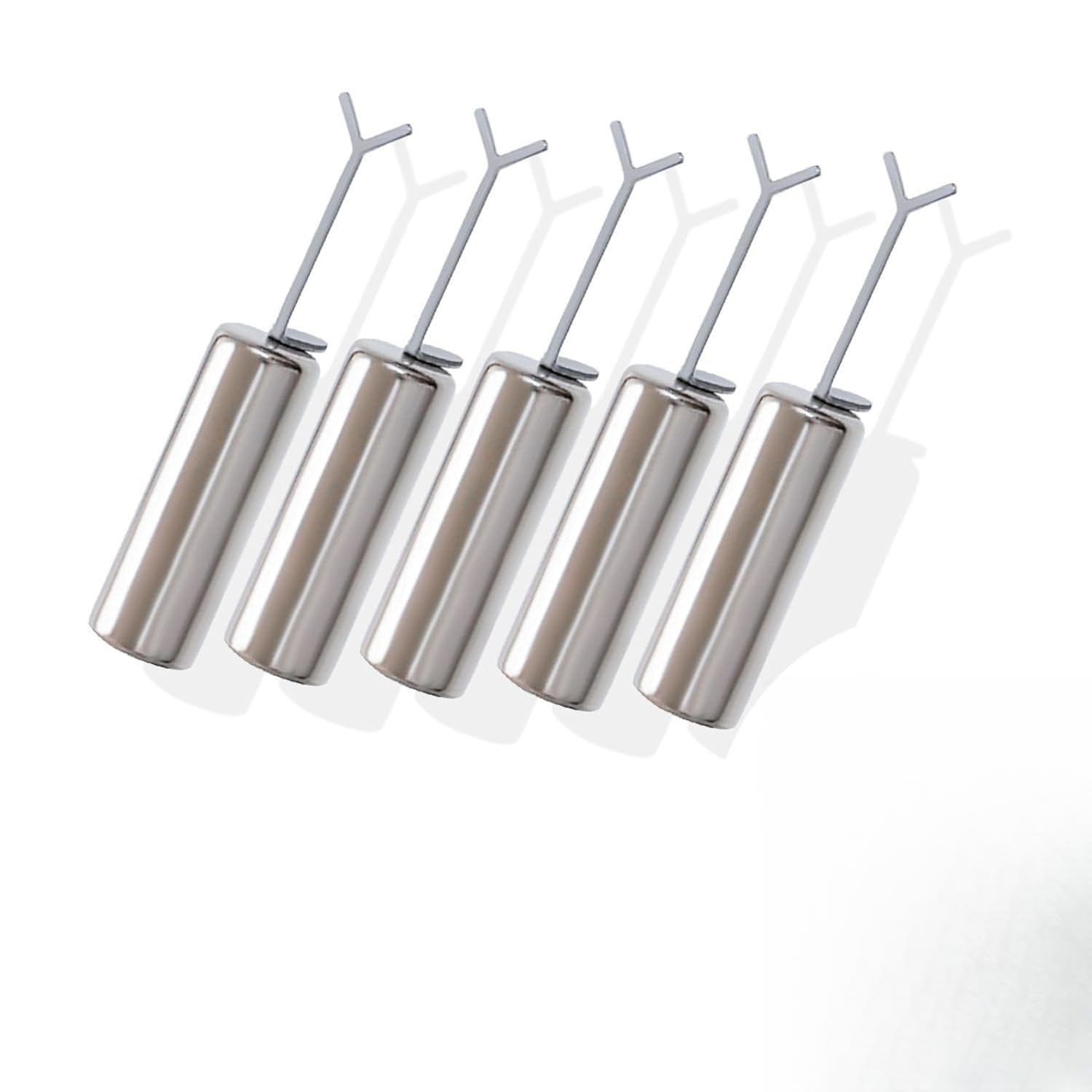 Cat Eye Gel Nail Polish Dual Head Magnet Stick Heart Cat Eye Magnet for Nails Y Shaped Wire Heart Cat Eye Effect Wooden Strong Cylindrical Magnet Nail Tool for Home Salon Professional Use