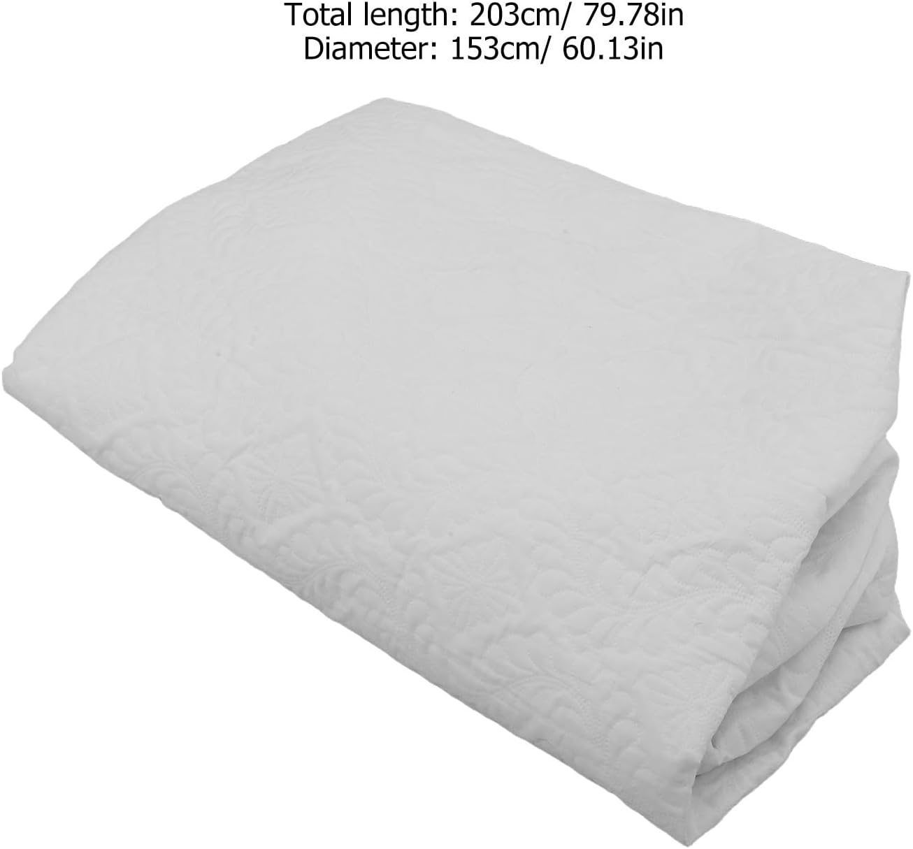 Waterproof Mattress Protector: Twin Size Mattress Pad - Soft Breathable Bed Cover for Bedroom, Dorm Room (203x153cm/79.9x60.2'')