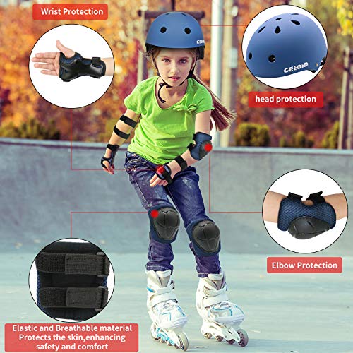 Image of Kids Bike Helmet,Toddler Skateboard Helmets for Ages 2-3-5-8-14 Years Boys Girls，Adjustable Multi-Sport Bicycle Skateboarding Football Roller Skating Scooter Rollerblade Balance Bike Helmet
