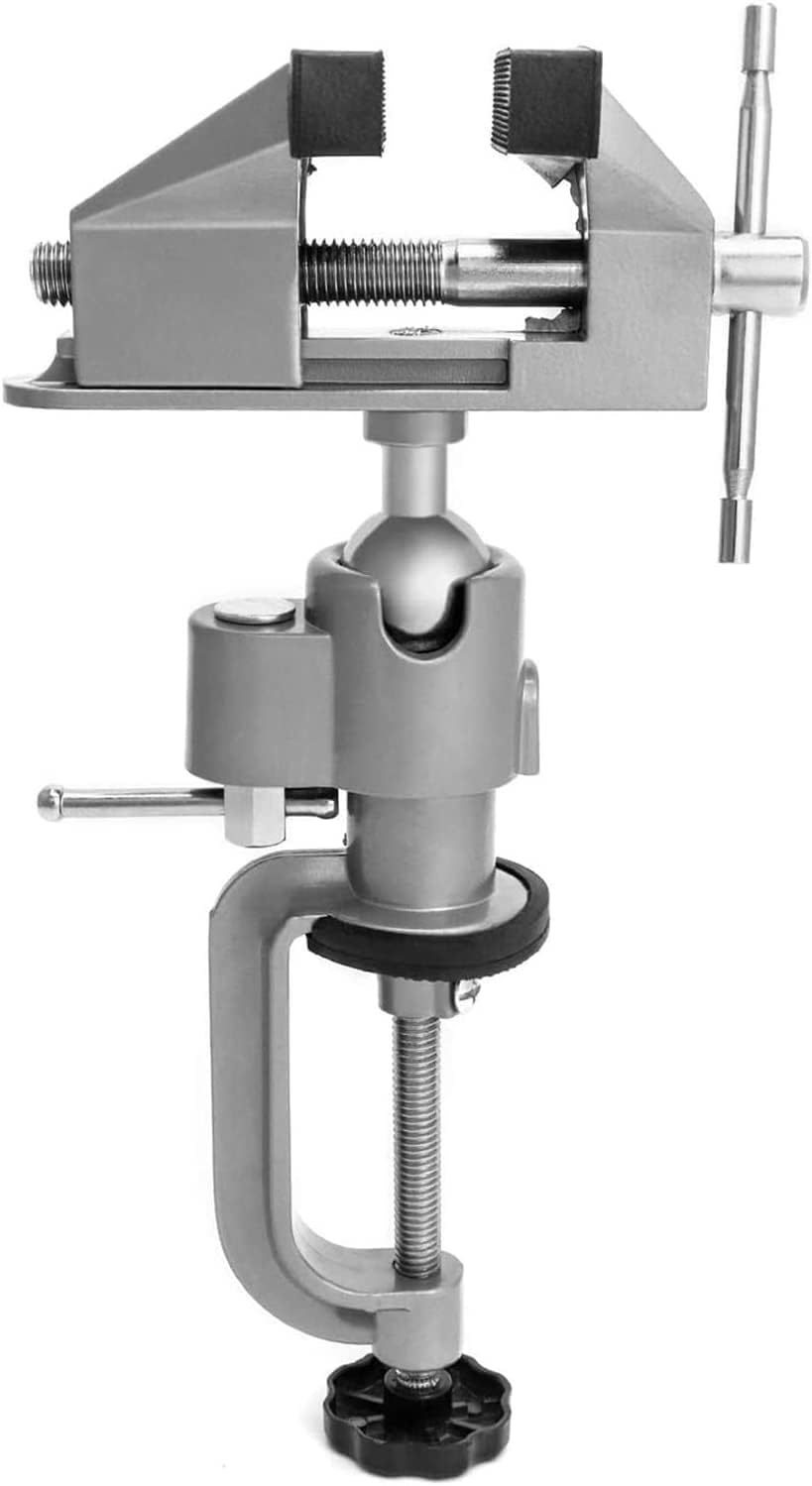 AmBAYZ Portable Mini Drill Press Vise Clamp, Work Bench