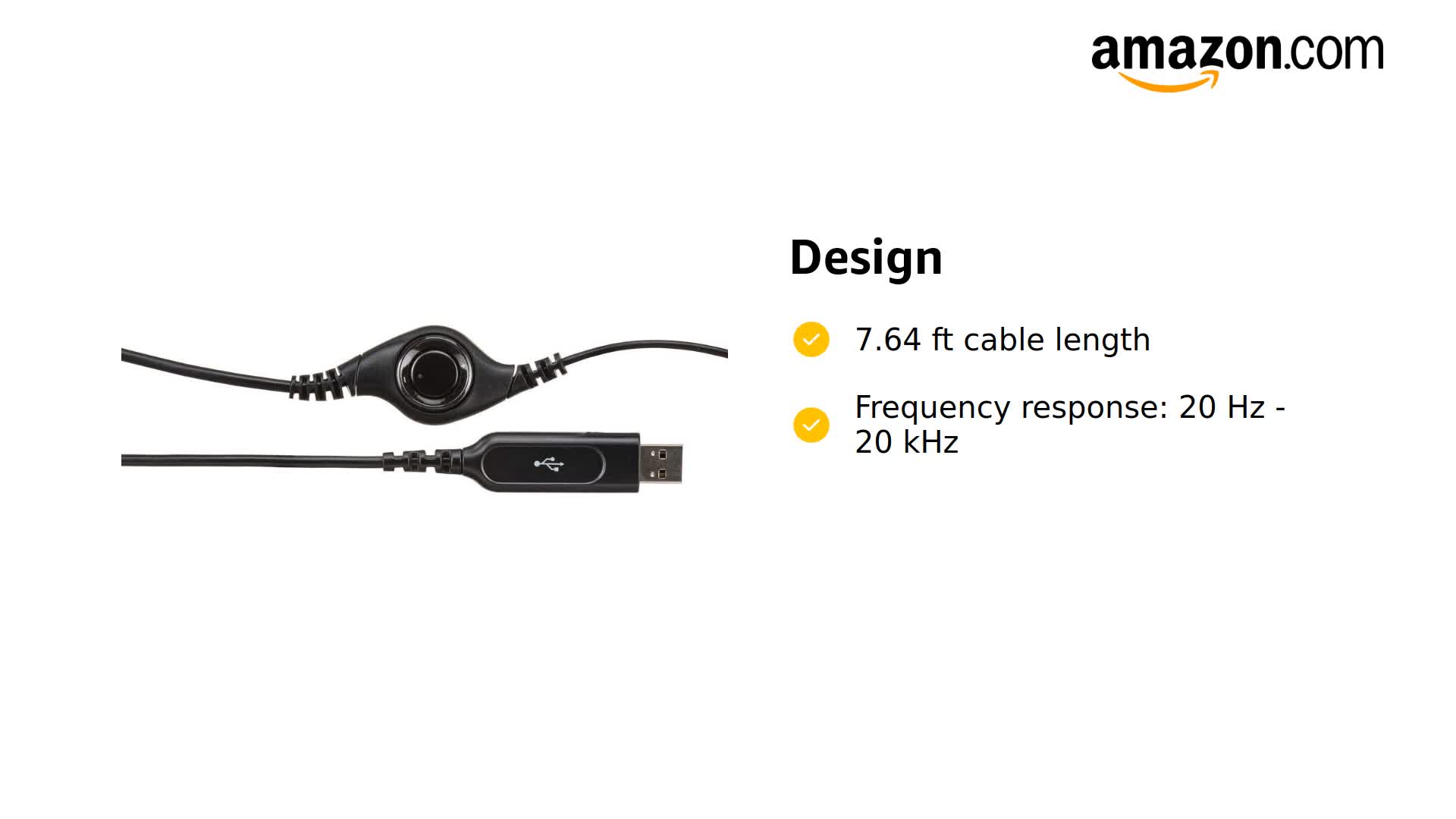 Amazon.com: Logitech LOG981000014 Inc H390 Usb Headset with Noise