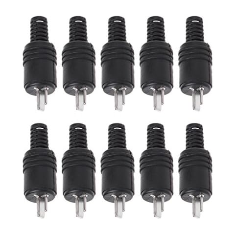 BELTI Conector Altavoz DIN 2 Pines Soldadura Cover