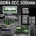 32GB 2X16GB DDR4 2666MHZ PC4-21300 2Rx8 1.2V CL19 260-PIN ECC Unbuffered SODIMM KIT NEMIX RAM Compatible with Synology D4ES03-16G NAS 25 Series: DS1825+ DS1525+ DS925+ DS725+
