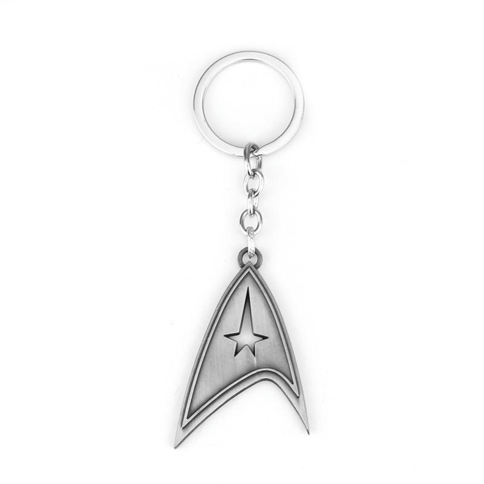 Jpltlvy G-Antique Pewter Vintage Sci-Fi Keychain Space-Themed Accessory Retro Film Inspired Gift For Collectors