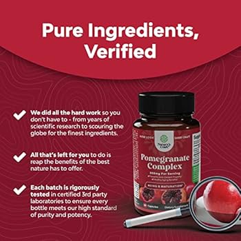 Amazon.com: Pomegranate Extract Capsules Antioxidant ...