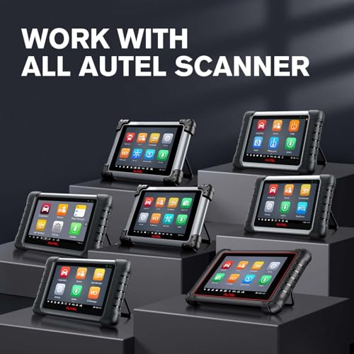 Autel MaxiSys MSOBD2KIT Non-OBDII Adapter Kit, 9PCS Connector for Diagnose OBD 1 Vehicle, OE-Compliant Connectors, Support Autel Scanner MK808S MK900 MX900 MK808BT PRO MK900BT MP900BT MS906 PRO Ultra - Image 4