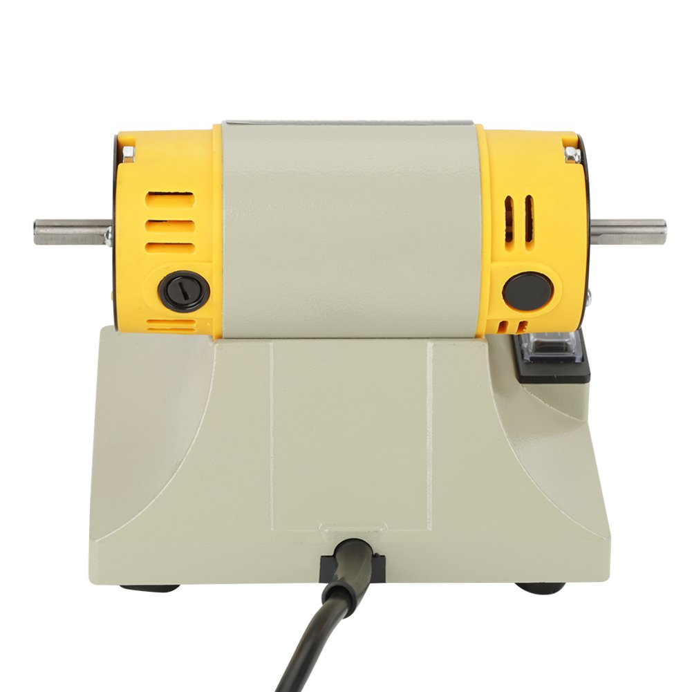 Tokarka do polerowania, trwała 0-10000r / min Szlifierka elektryczna Maszyna do polerowania biżuterii Tokarka dentystyczna Silnik 220 V 350 W 16x13x12,5 cm do stołu warsztatowego