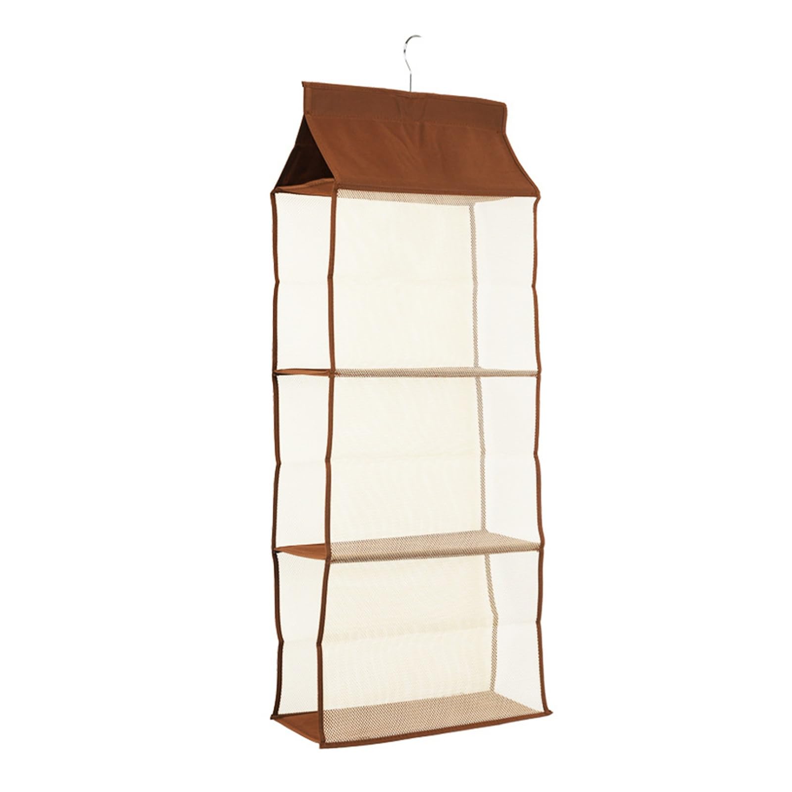 Organizzatori borse Organizer for borsa da armadio for appendere for(Marrone)