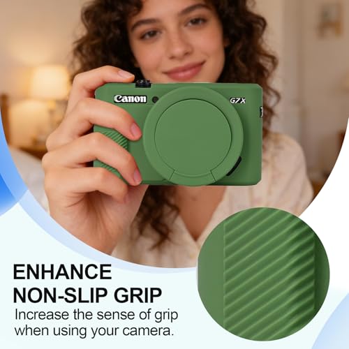 Funda para cámara Canon Powershot G7 X Mark II silicona miniatura 4