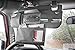 Rugged Ridge 13305.08 Sun Visor Organizer Kit, Black; 10-18 Jeep Wrangler JK
