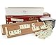 Original Star Rummy/Okey Gold aus Holz Plastik mit Melamin Steine Okey Takimi (Hell)
