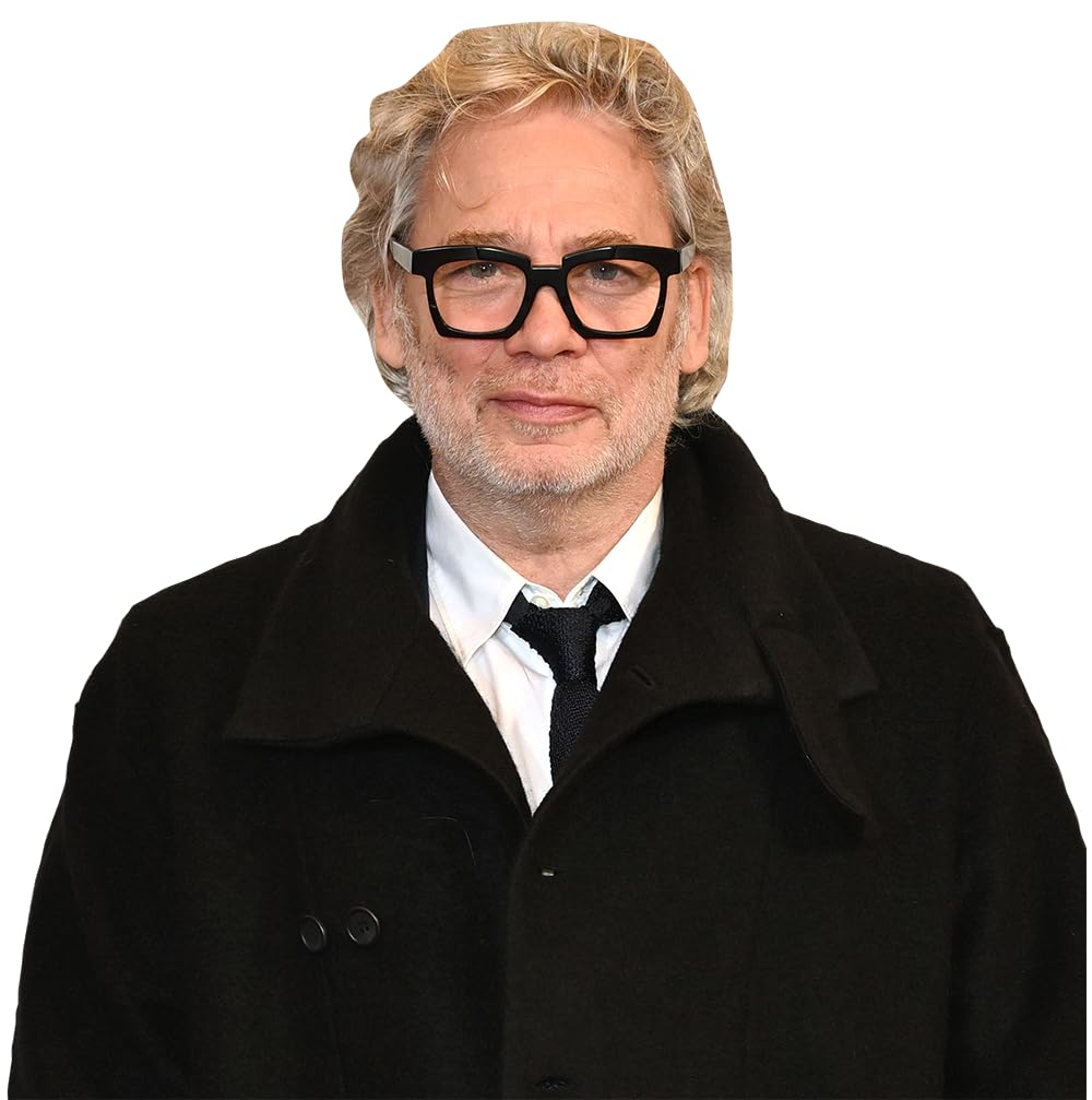 Dexter Fletcher (Black Coat) Half Body Buddy Cutout