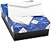 Strathmore Writing Envelopes, 10 Commercial Flap Writing 25% Cotton Laid Finish 24 lb, 4-1/8 x 9-1/2 Inch, 500 Envelopes/Box - Sold as 1 Box, Bright White (M02287)