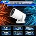 [Integrierte App] Beamer 2025 Tragbarer Videoprojektor Mini Projektor WiFi 6 BT5.4 180° Rotation HDMI/TV Stick/USB Automatische Trapezkorrektur(300 Pro)