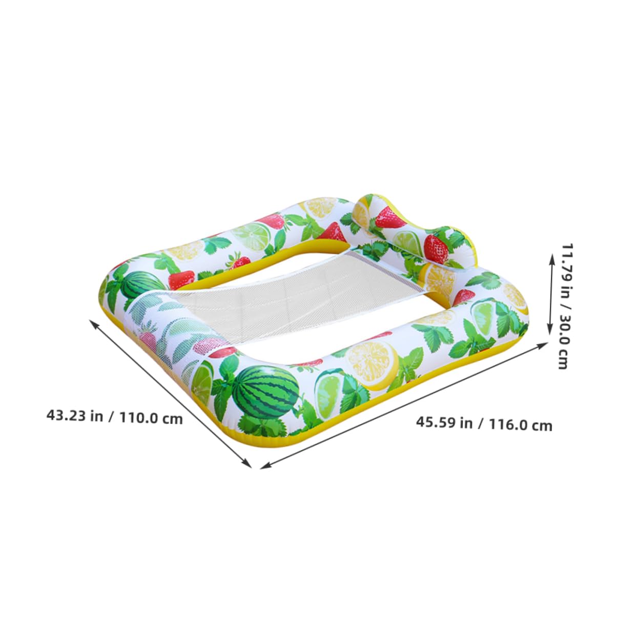 Alasum Colchoneta Inflable para Piscina Silla De Transpirable Relax El Agua para Días De Playa y Verano