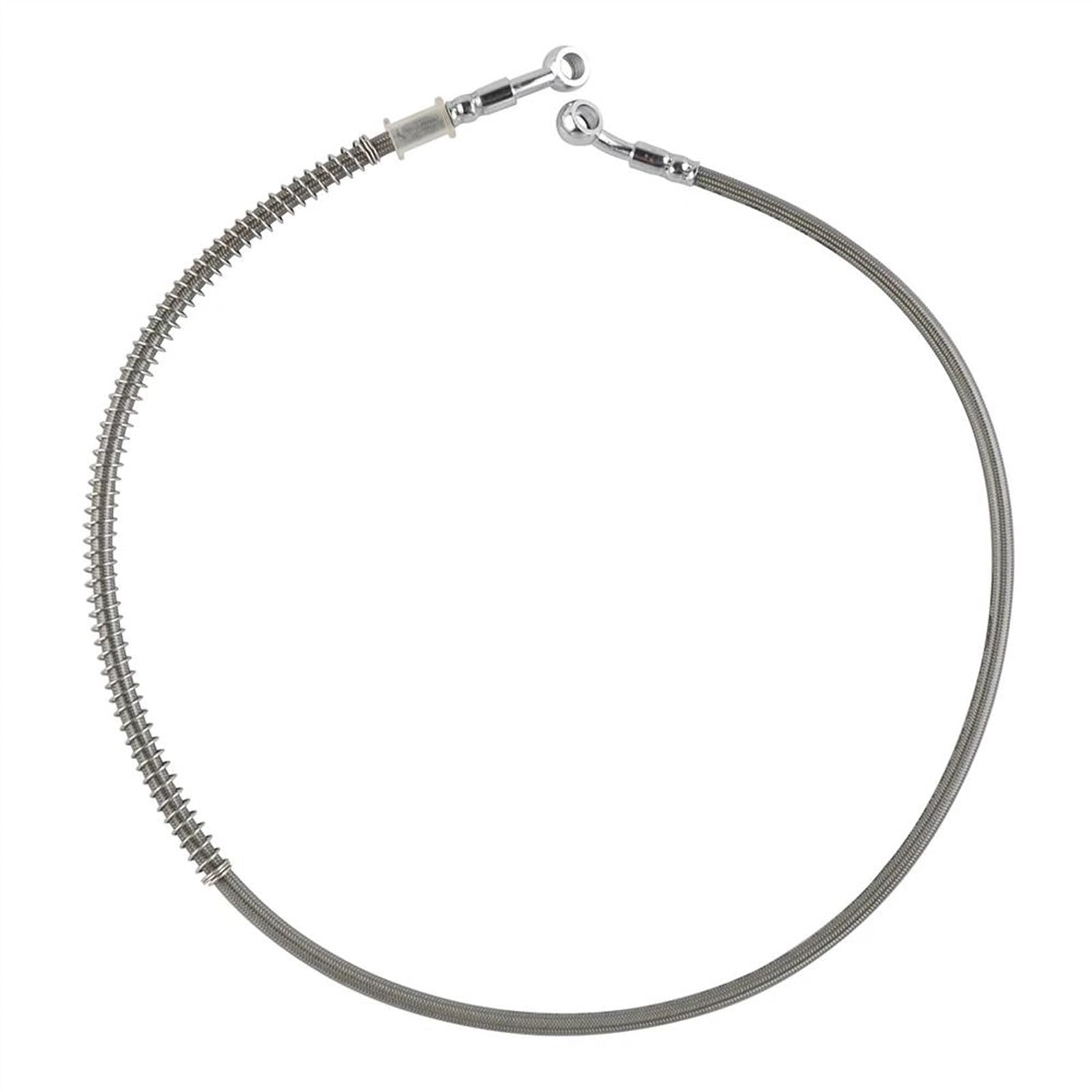Ksxzw Silver Motorbike Part 70Cm Motorcycle Brake Oil Hose Line Replacement