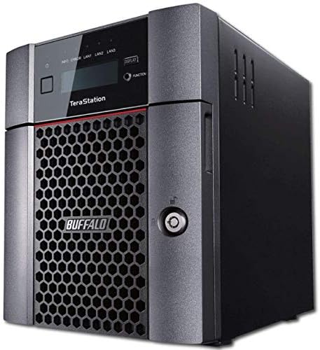 BUFFALO TeraStation 5410DN Desktop NAS 4TB (2x2TB) with HDD NAS Hard Drives Included 10GbE / 4 Bay/RAID/iSCSI/NAS/Storage Server/NAS Server/NAS Storage/Network Storage/File Server