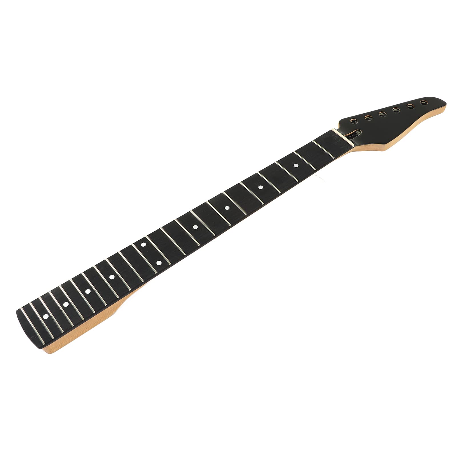 Sonew Wymiana Gryfu Gitary Elektrycznej 22 Progi Standardowa Drewniana Szyjka Klonowa z 10mm Otworem Tunera dla Lepszej Jakości Dźwięku