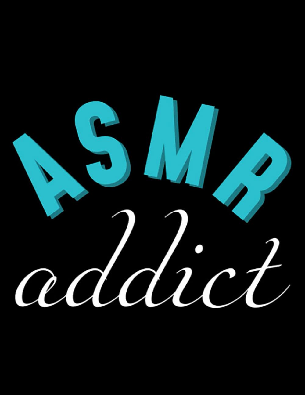 Headphones ASMR Notebook: 110 Pages, 8.5 x 11