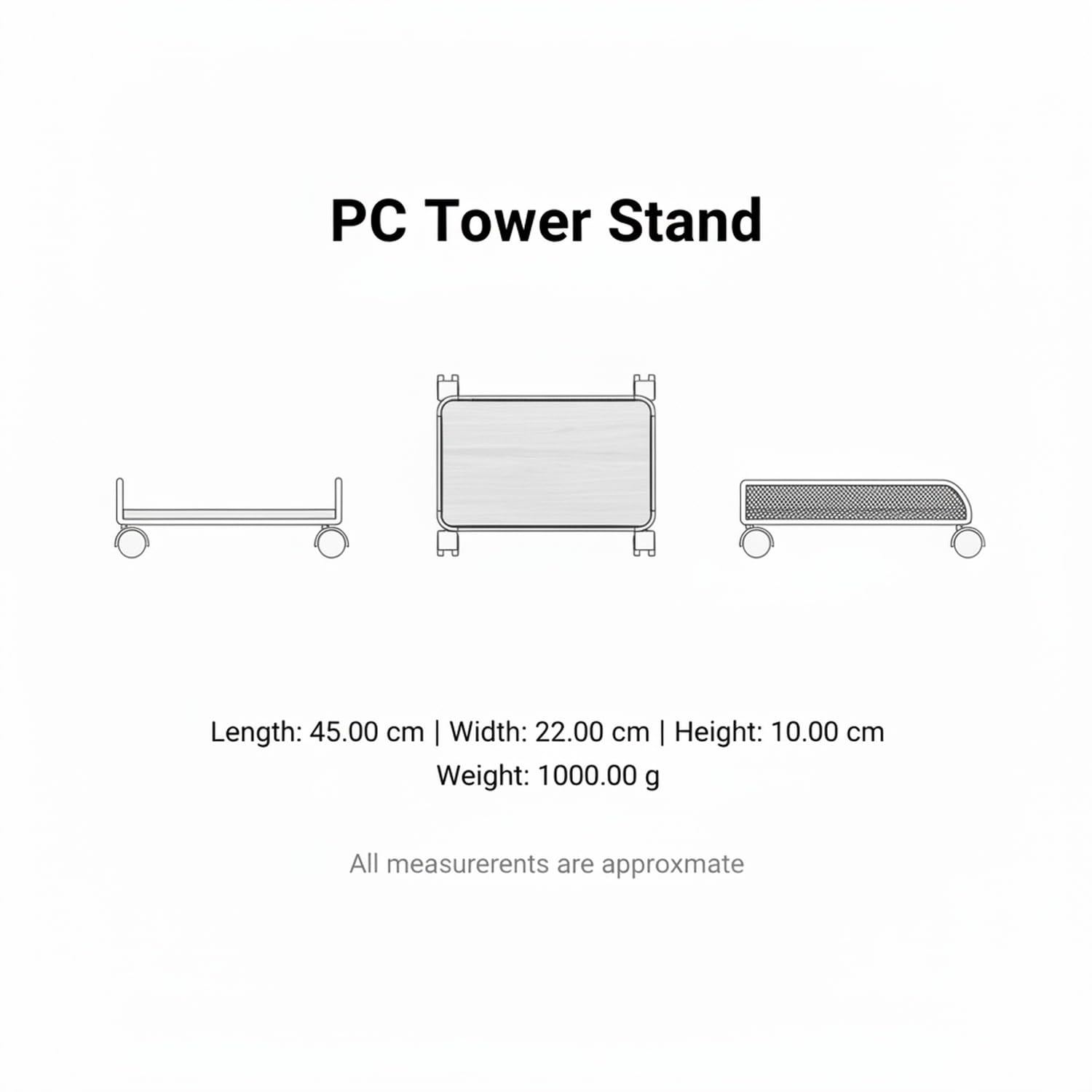 Soporte para Torre de PC