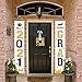 ORIENTAL CHERRY Graduation Banners 2020 Congrats Grad - Graduation Party Decorations Supplies - Hanging Flags Porch Sign Outdoor Home Door Décor - Black Gold White