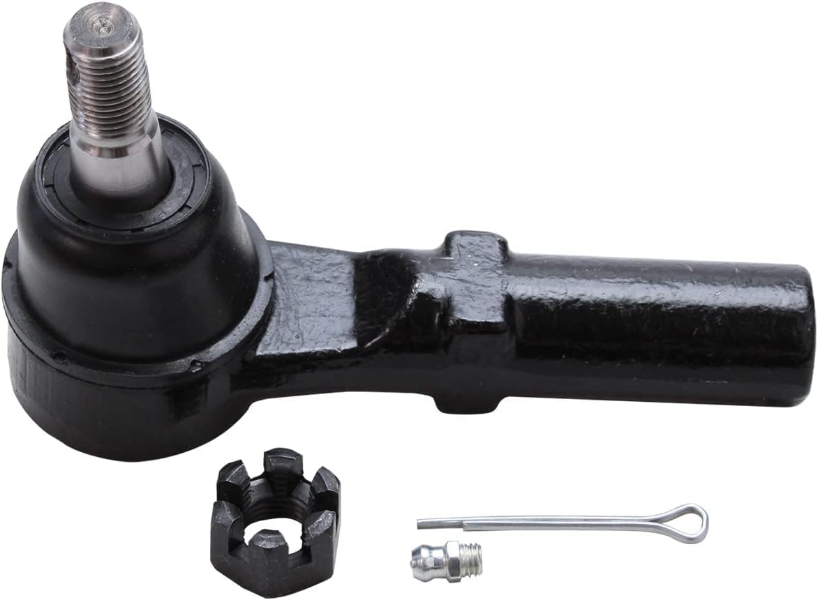 Detroit Axle - Front 6pc Tie Rods Kit for 07-09 Chrysler Aspen, 04-09 Dodge Durango, 4 Inner Outer Tie Rod Ends 2 Sway Bar Links 2004 2005 2006 2007 2008 2009 Replacement